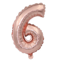 Load image into Gallery viewer, Gold Sliver 32 inch  0-9  Large Helium Digital Air Ballons Foil Children Festival Birthday Party for Kids Cartoon Hat Toys